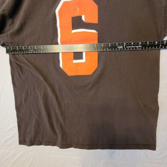 Majestic Baker Mayfield Cleveland Browns Football T-Shirt #6 Men's Size XL - Picture 8 of 10